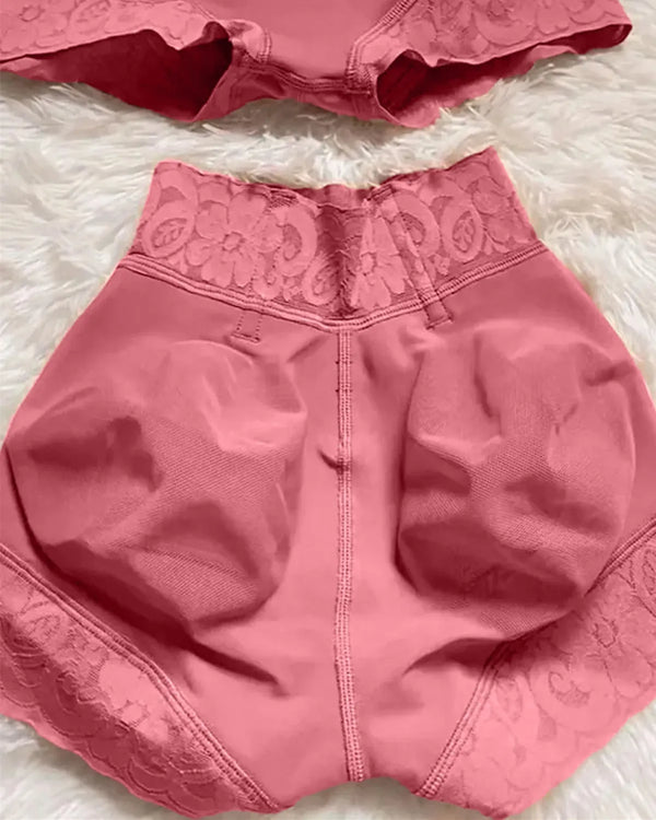 Pantalones cortos invisibles de cintura baja sin costuras