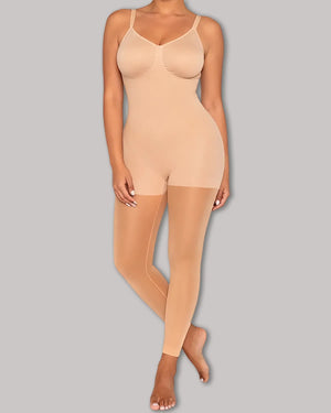 Body de control de abdomen de cobertura total