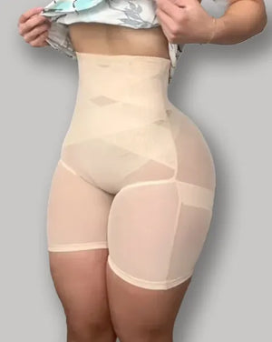 Pantalones cortos moldeadores de cintura alta