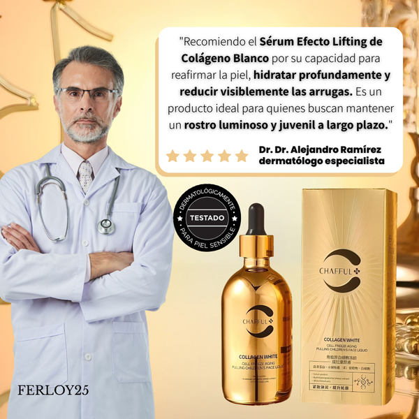 Sérum Efecto Lifting de Colágeno Blanco
