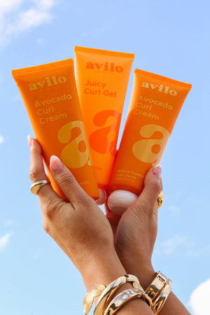 Crema de Aguacate para Rizos