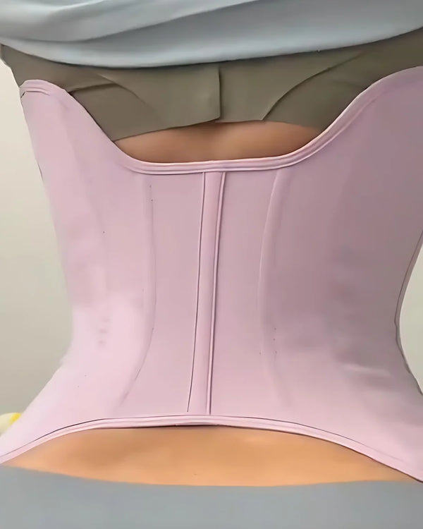 Faja de compresión abdominal con hueso de acero