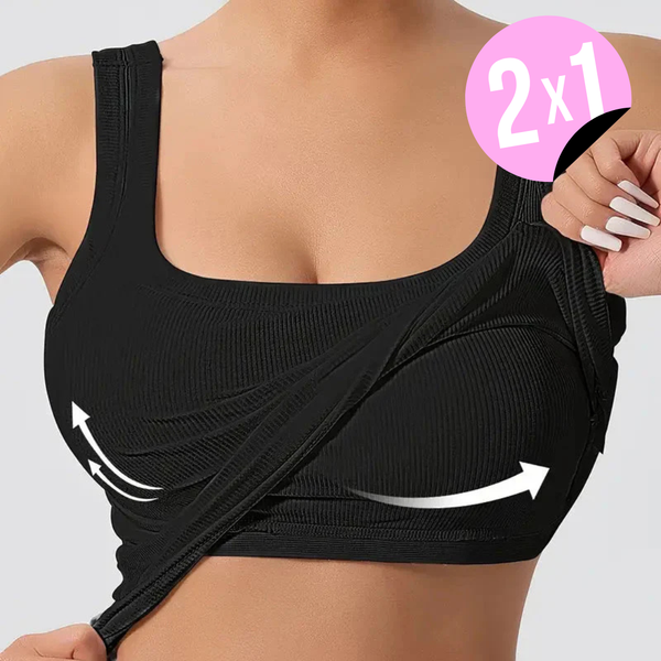 sujetador integrado ajusta Realsa y Moldea 2X1