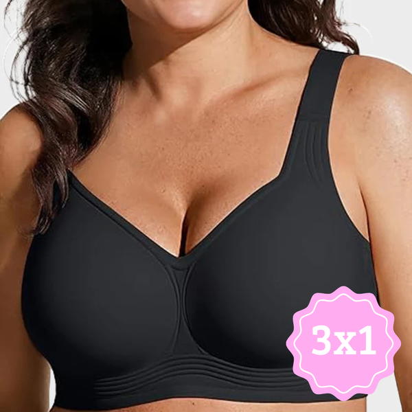 Sujetador Confortable Moldeador Total Cobertura 3x1