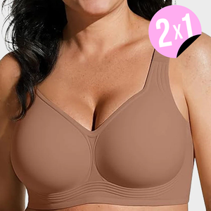Sujetador cómodo, sin aros y con cobertura total Liz 2X1