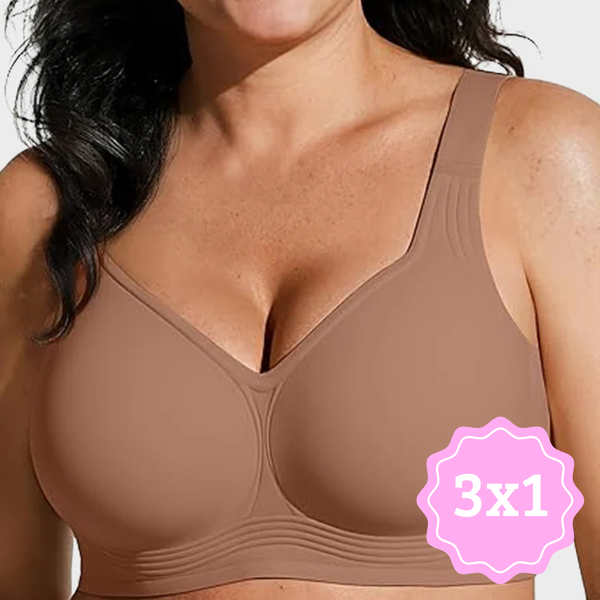 Sujetador Confortable Moldeador Total Cobertura 3x1