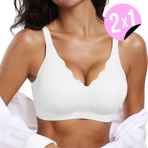 Sujetadores con relleno en forma de concha 2X1
