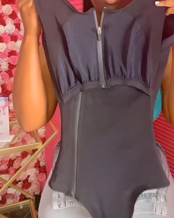 Faja moldeadora con cremallera lateral de etapa 2