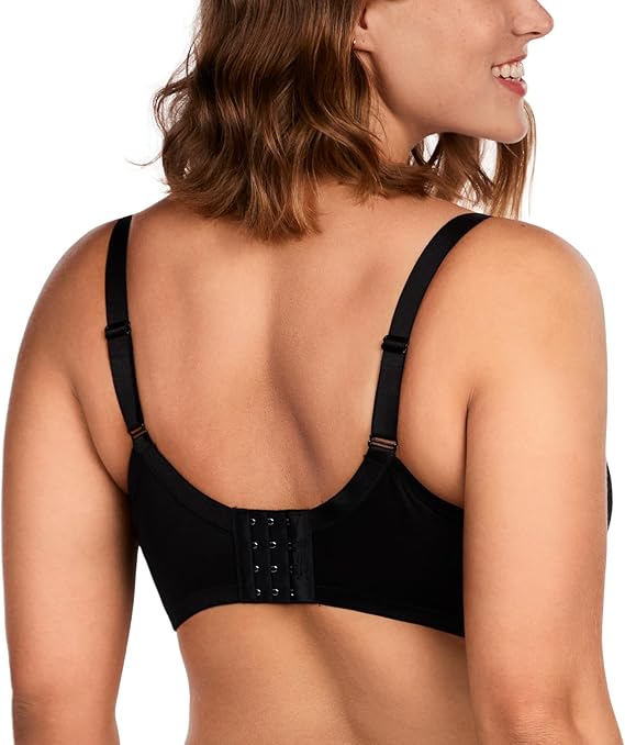 Sujetador reductor de cobertura total con encaje floral 2X1